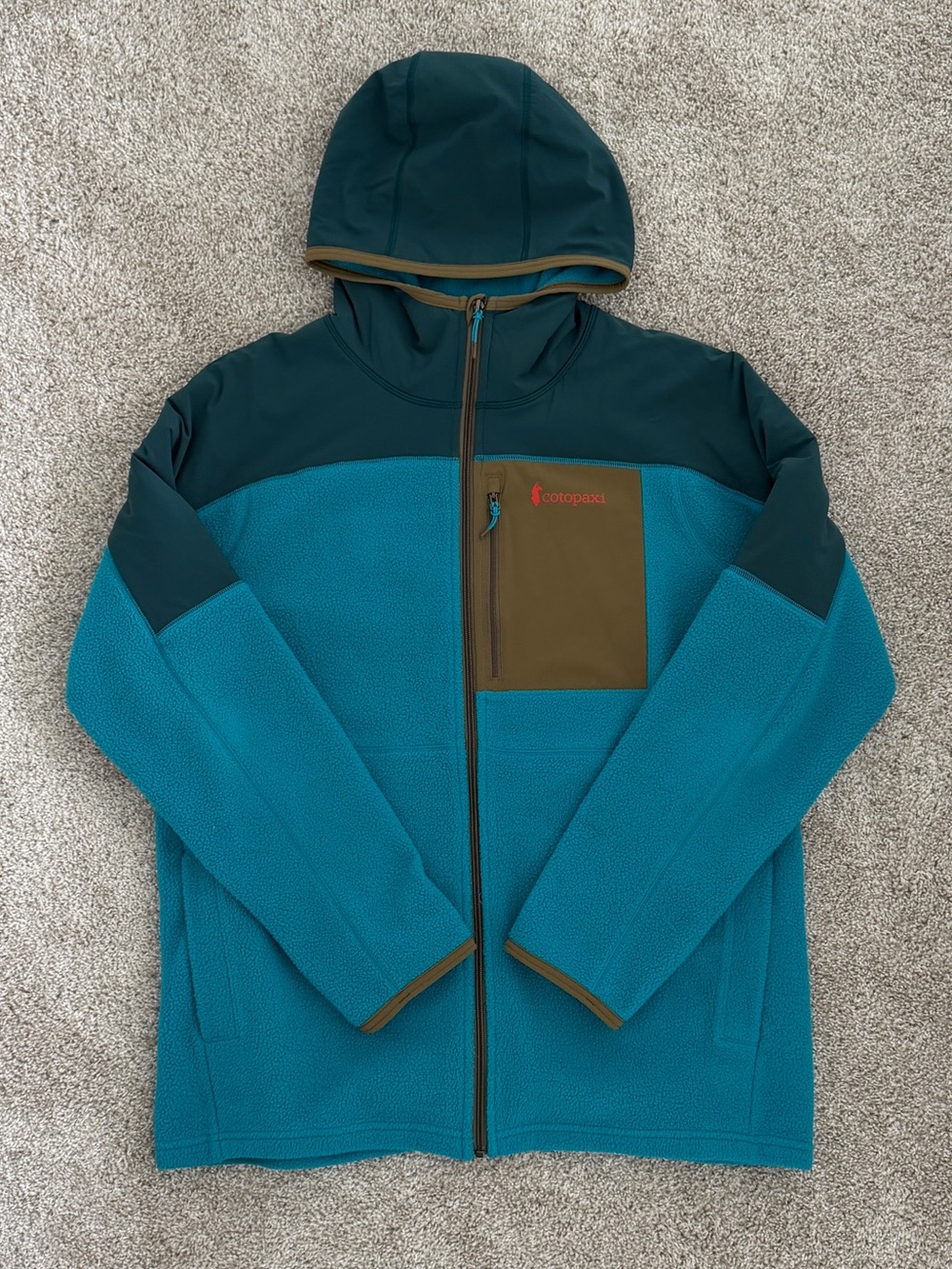 Cotopaxi Hooded Fleece Zip-Up Jacket